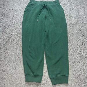 Lululemon Scuba High Rise Joggers Green Jasper Sweatpants Size 6